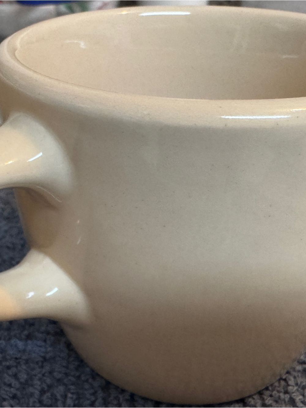 1960 Wallace China Heavy Duty 8 oz Coffee Mug. Set of 8.